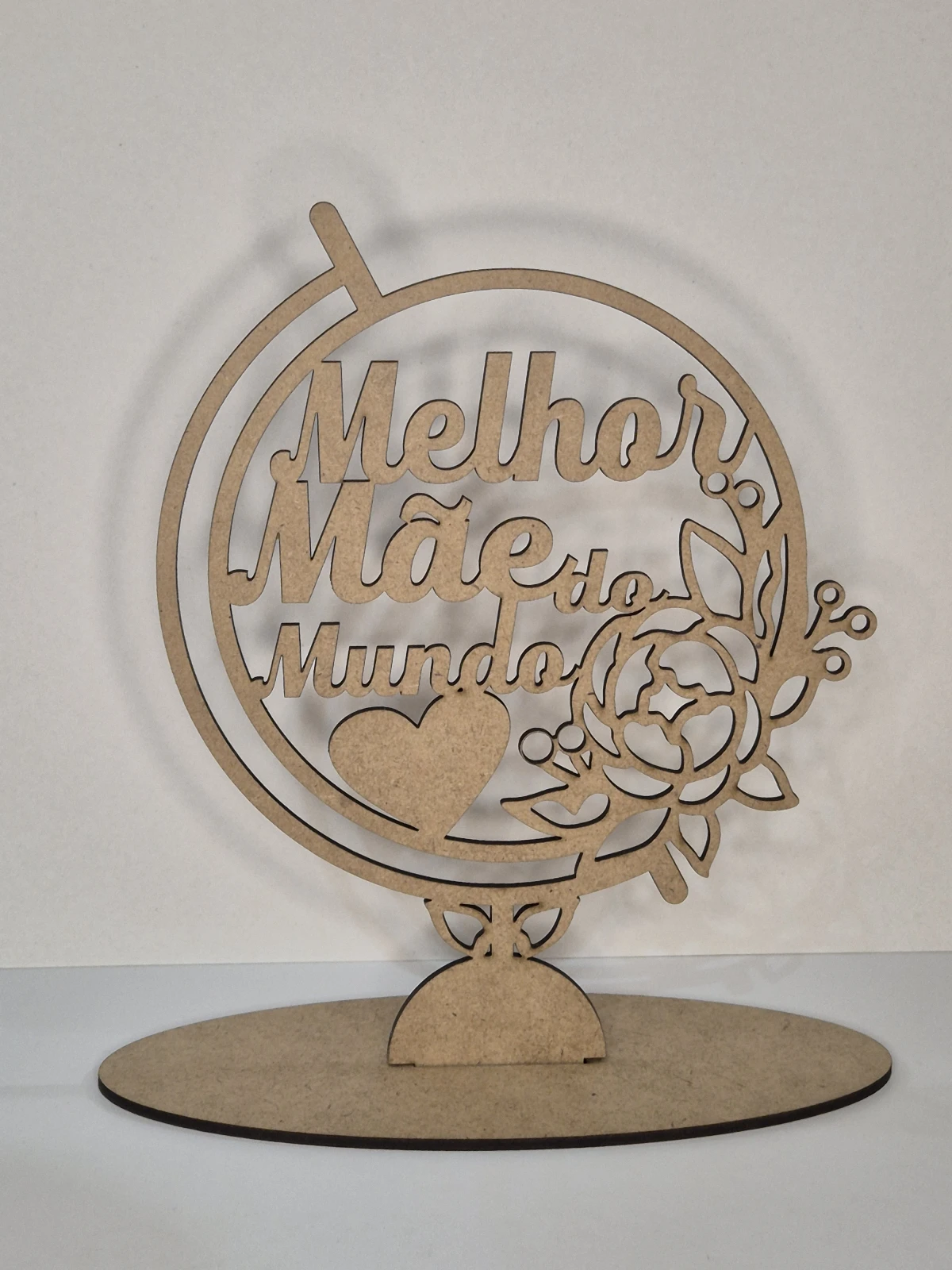 Centro de Mesa "Melhor Mãe do Mundo" - Edição Globo